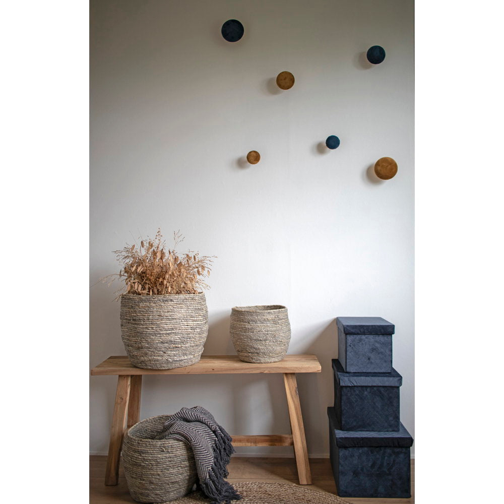 Banc Barcelone en teck naturel – 90 × 25 × 45 cm