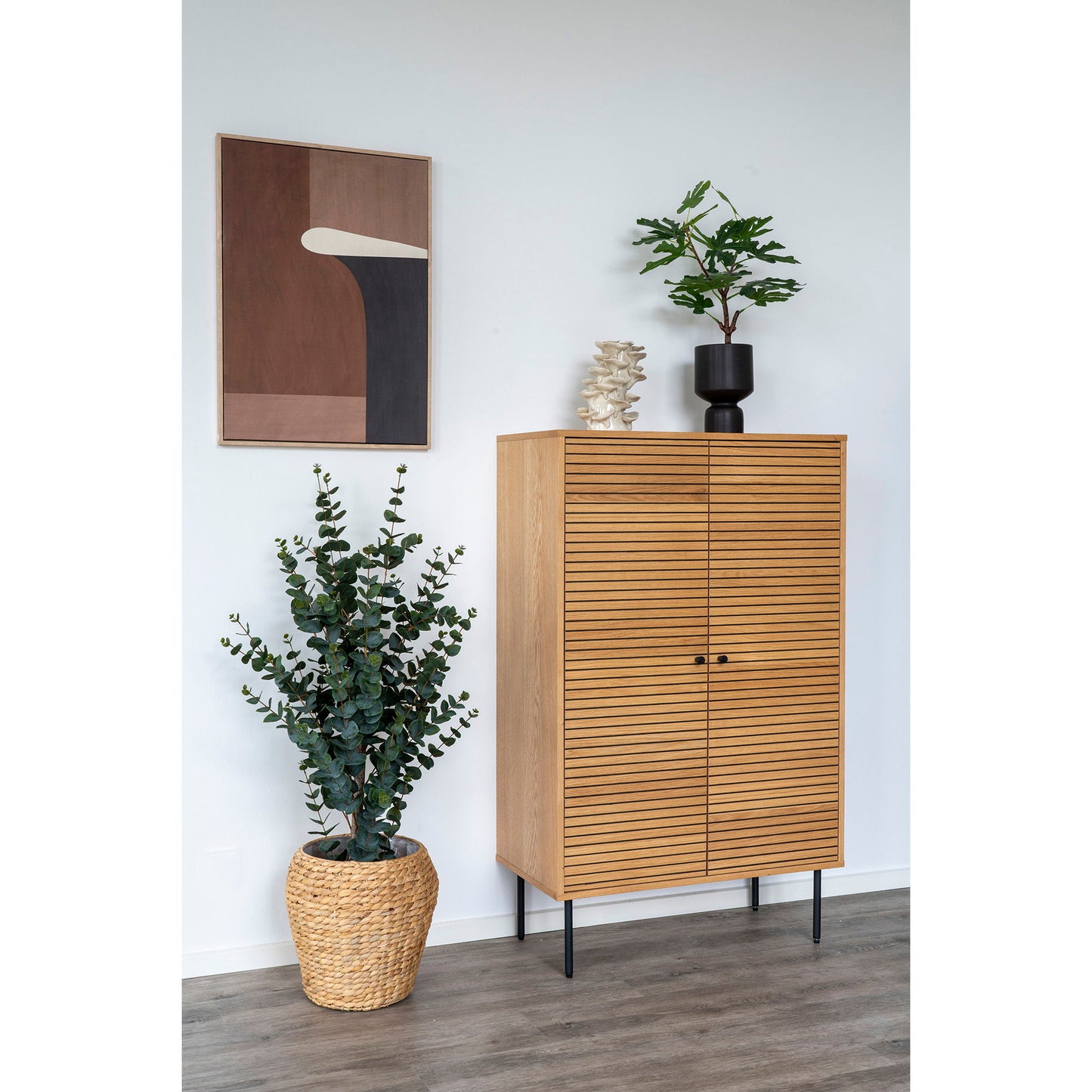 Arbre d’eucalyptus artificiel vert – Ht 120 cm