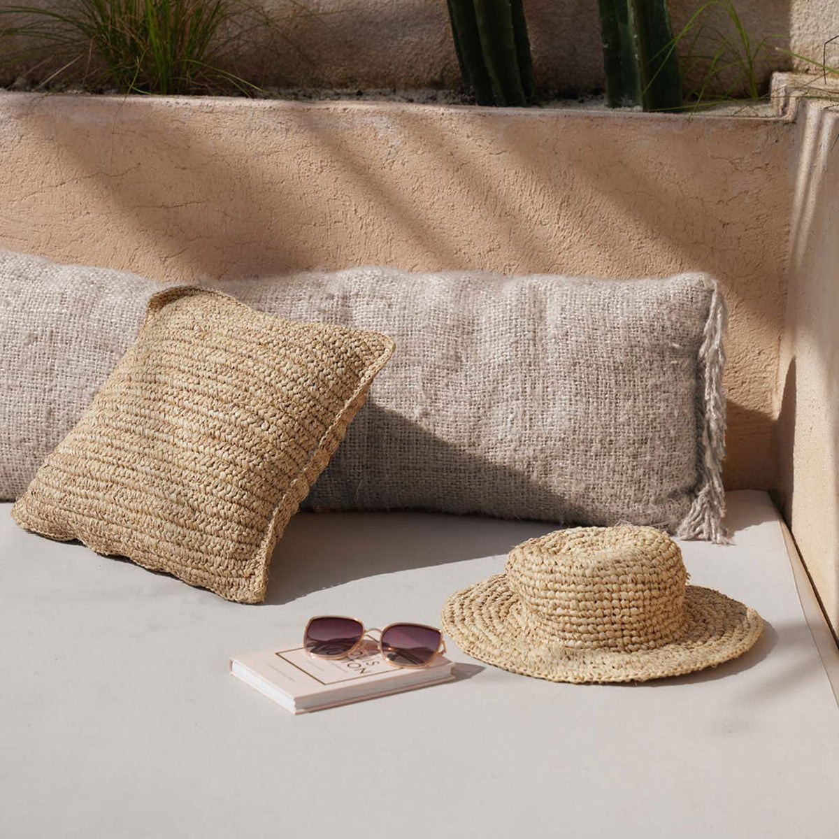 La Housse de Coussin Oh My Gee - Beige - 35x100