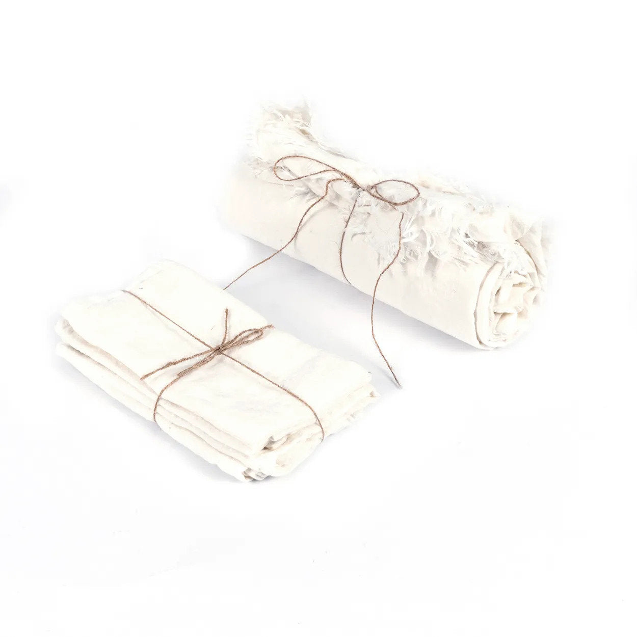 La Nappe en Lin - Blanc - 180x300