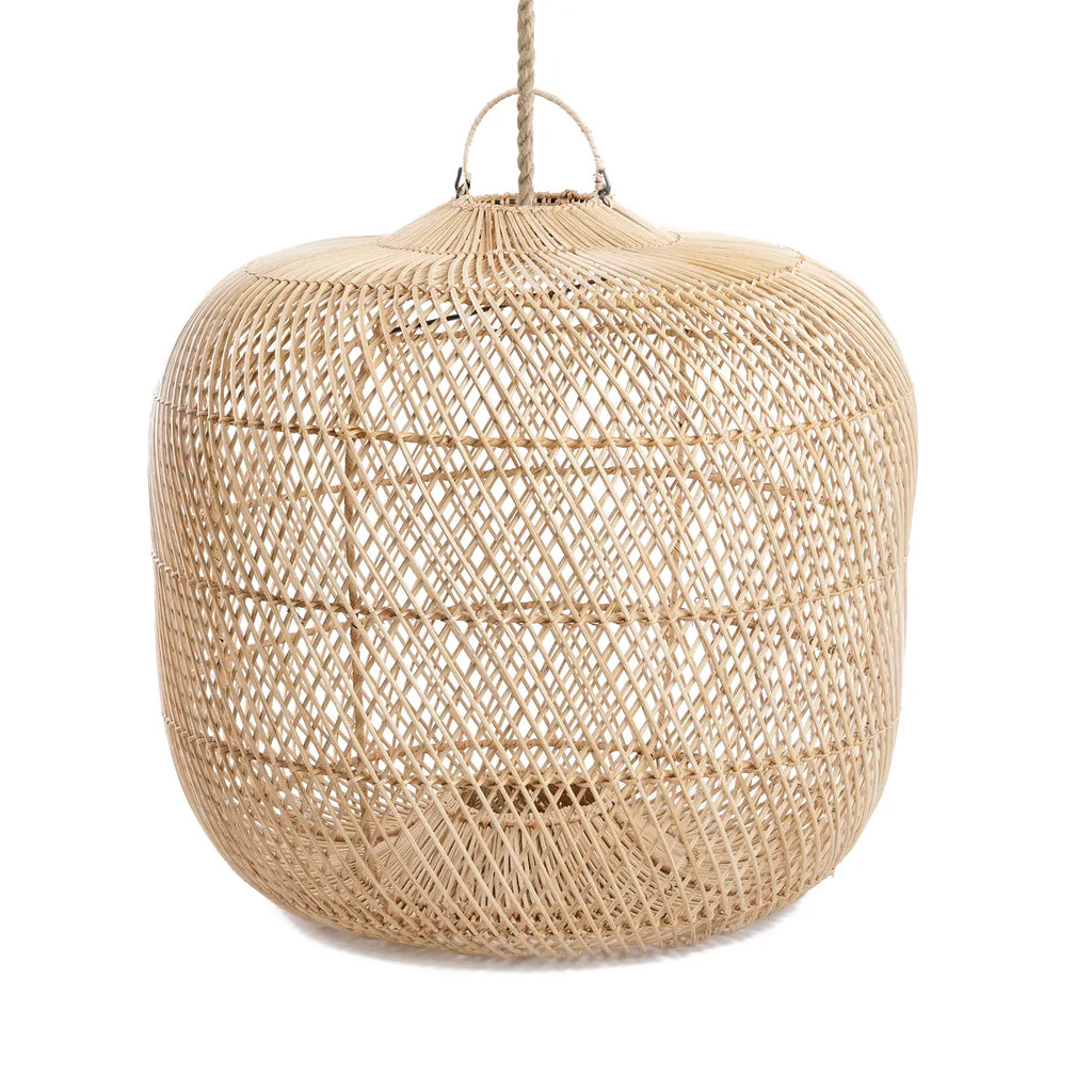 La Lampe Suspendue Batu Bolong - Naturel - M