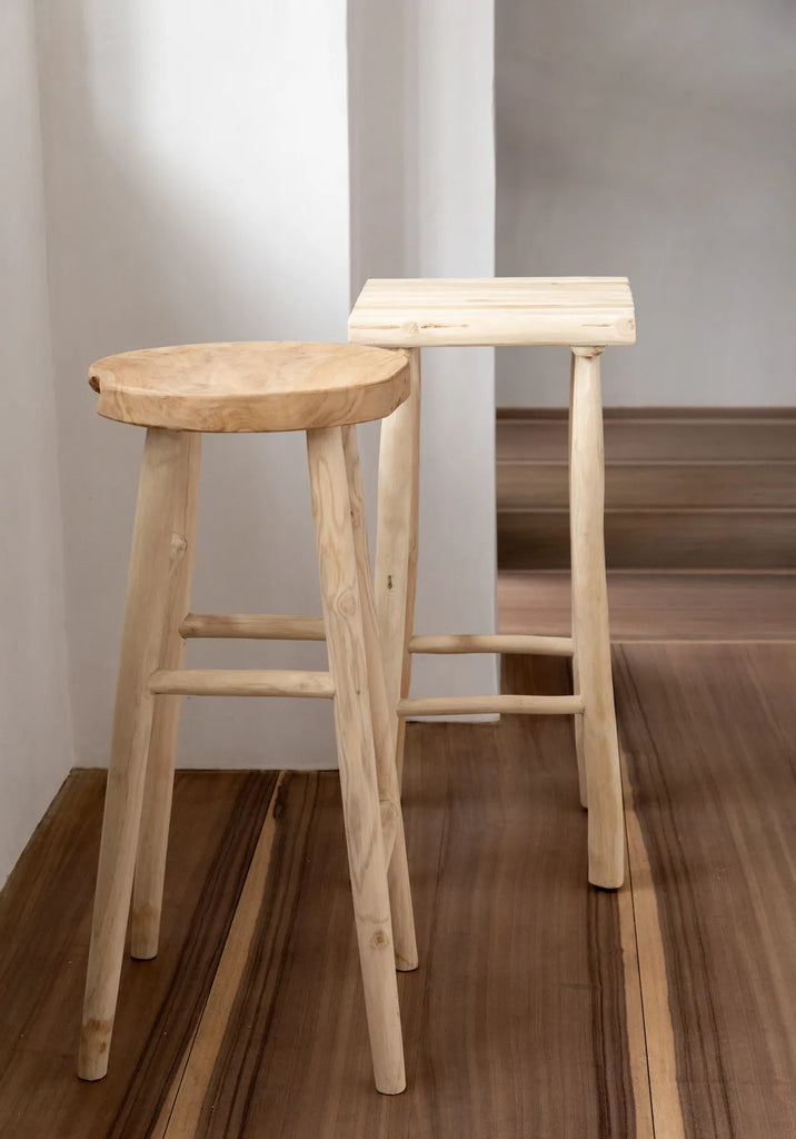 Chaise de bar The Island - Naturel