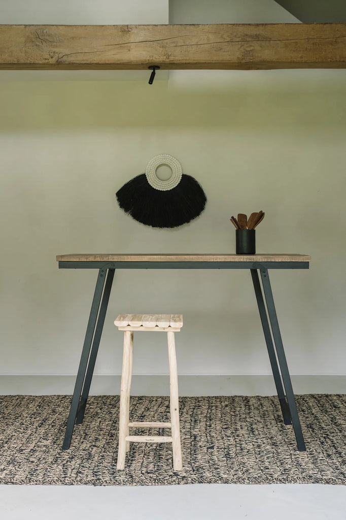 Chaise de bar The Island - Naturel