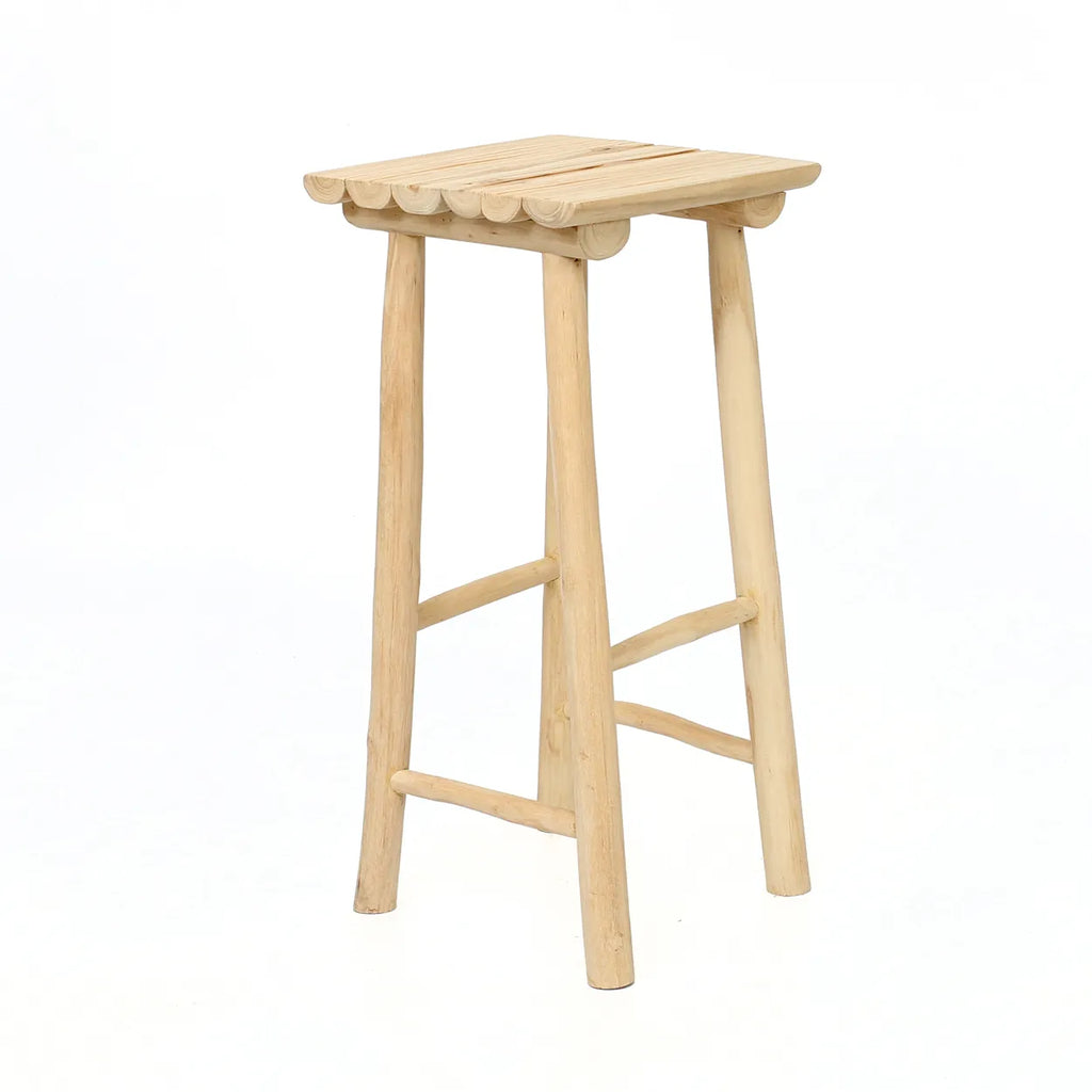 Chaise de bar The Island - Naturel