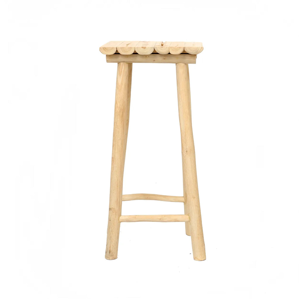 Chaise de bar The Island - Naturel