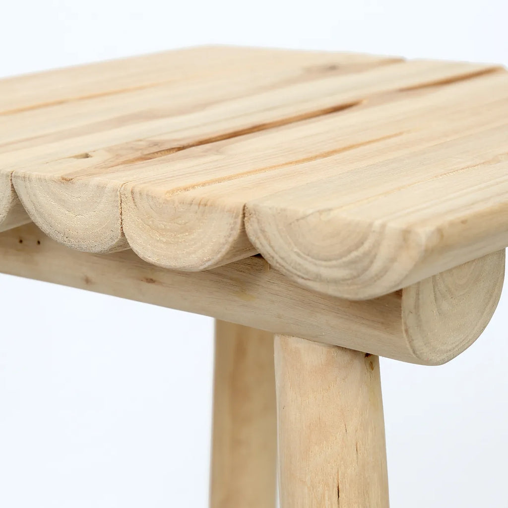 Chaise de bar The Island - Naturel