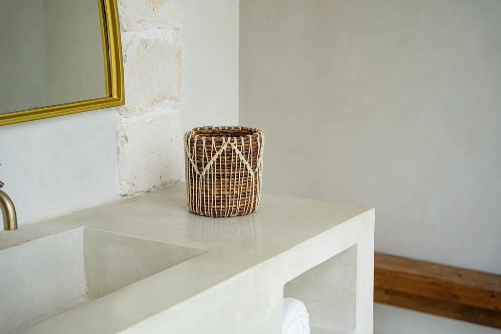 Le Panier Macra-mazing - Naturel Blanc - S