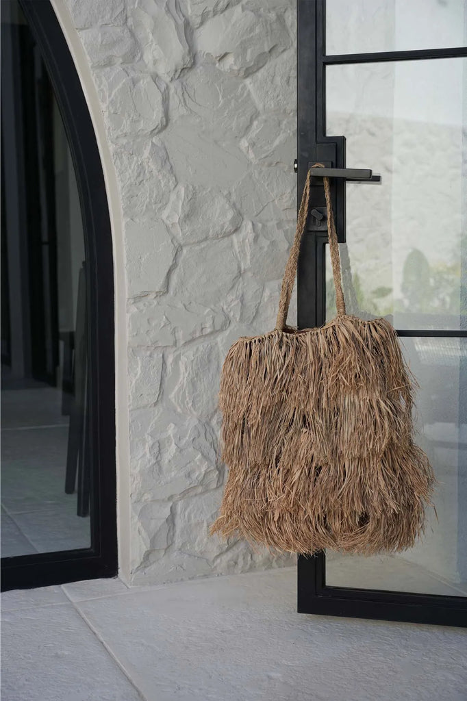 Le sac Fourre-tout Raffia Bahamas - Naturel