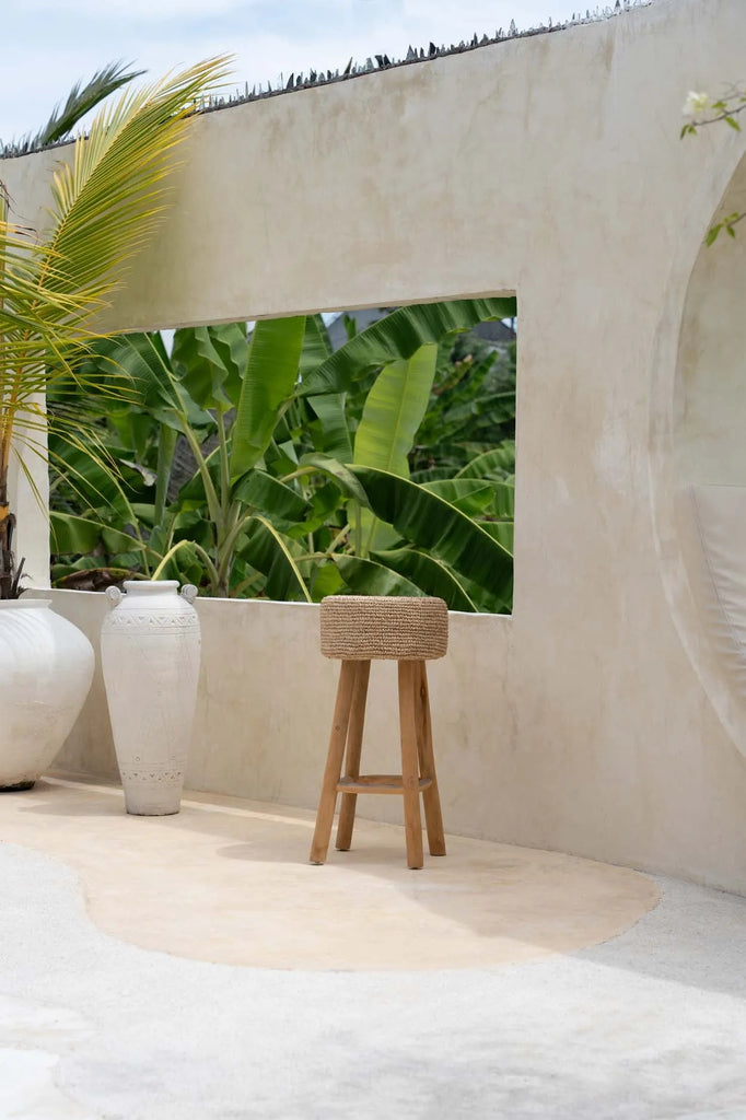 Le Tabouret De Bar Raffia
