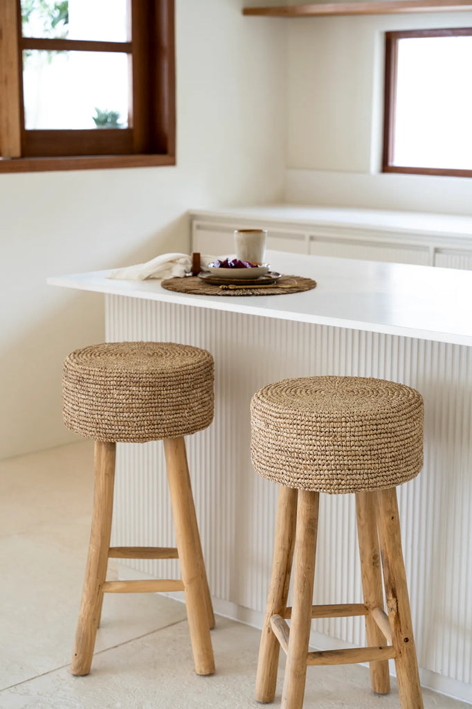 Le Tabouret De Bar Raffia