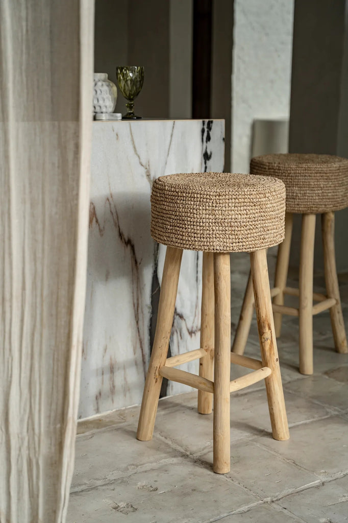 Le Tabouret De Bar Raffia