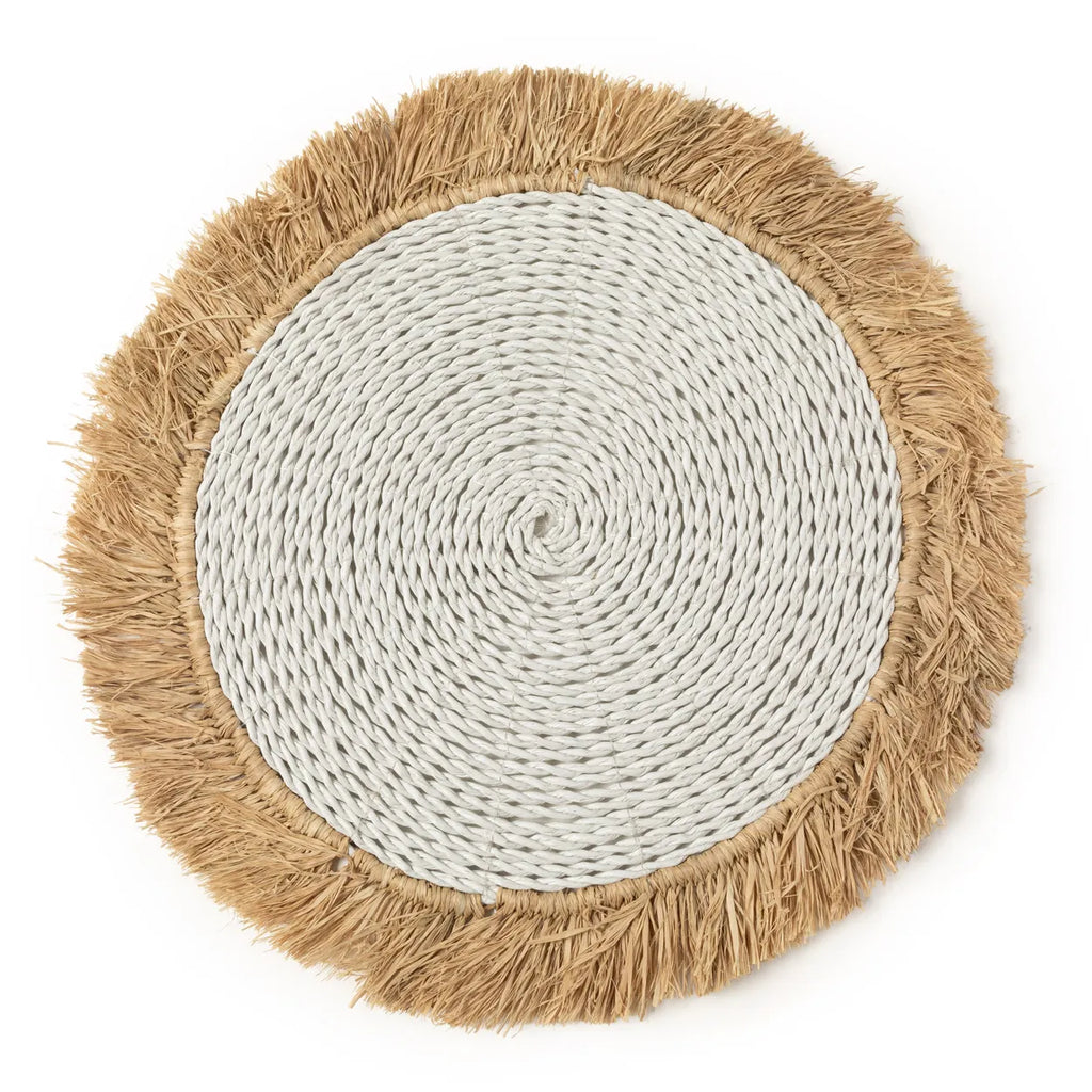 Le Set de Table Raphia Seagrass - Blanc Naturel
