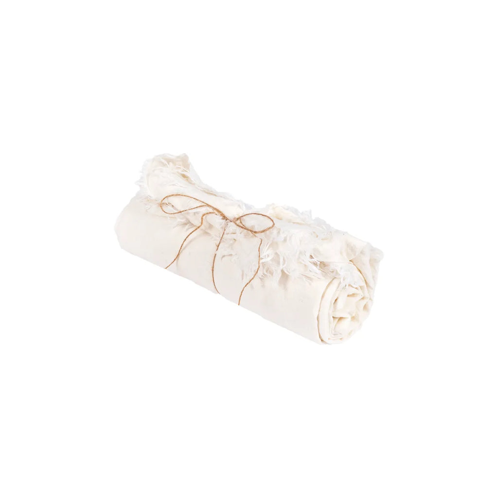 La Nappe en Lin - Blanc - 150x150
