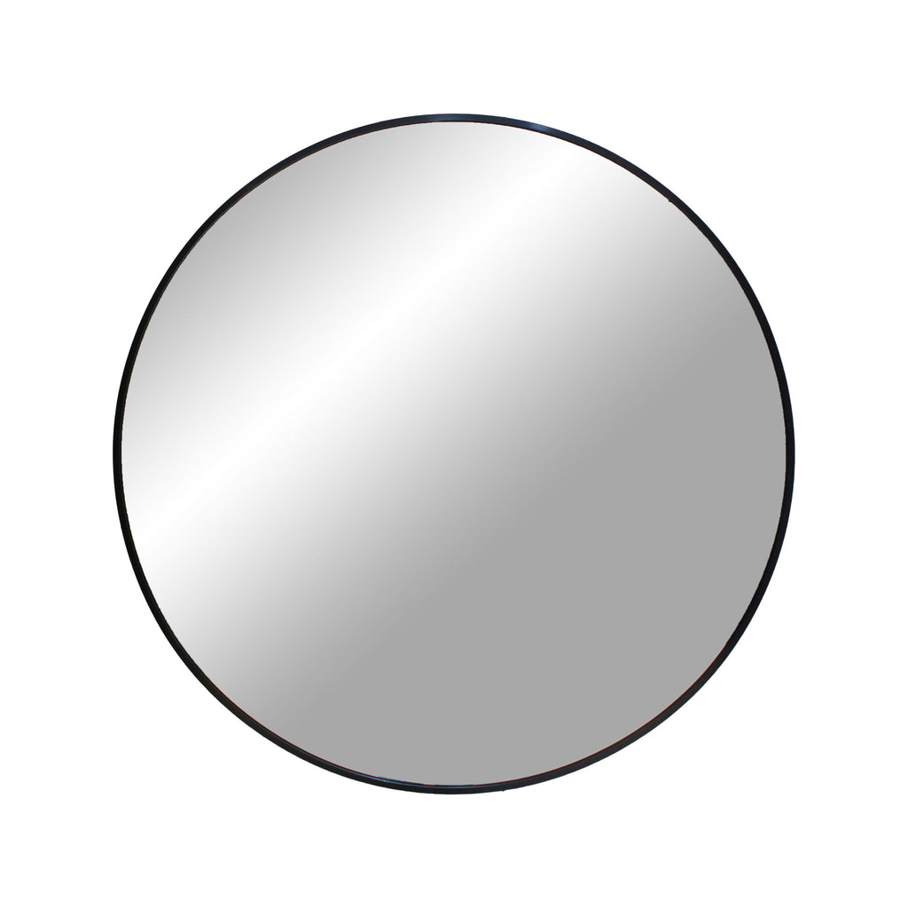 Madrid - Miroir rond noir, Ø60 cm