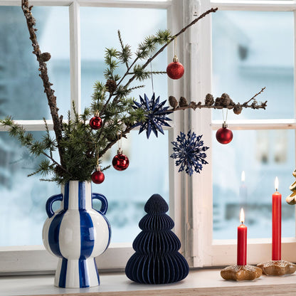 Boules de Noël rouges – Lot de 111 pièces – Ø 3/4/6 cm