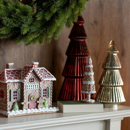 Décoration de sapin en pain d’épices – 25 cm