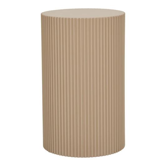 Farense - Table d'appoint, gris beige ø30x50 cm