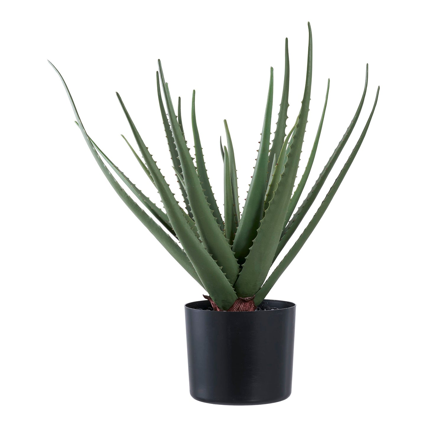 Aloe Vera artificielle verte en pot – plante décorative Ht 51 cm
