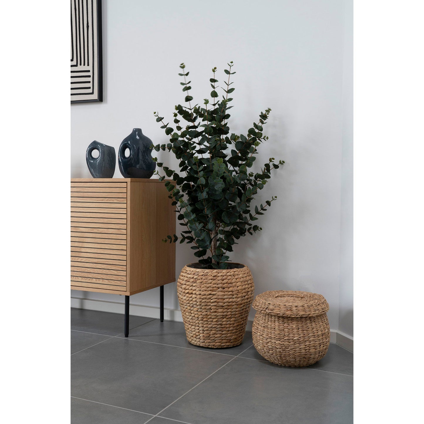 Arbre d’eucalyptus artificiel vert – Ht 120 cm