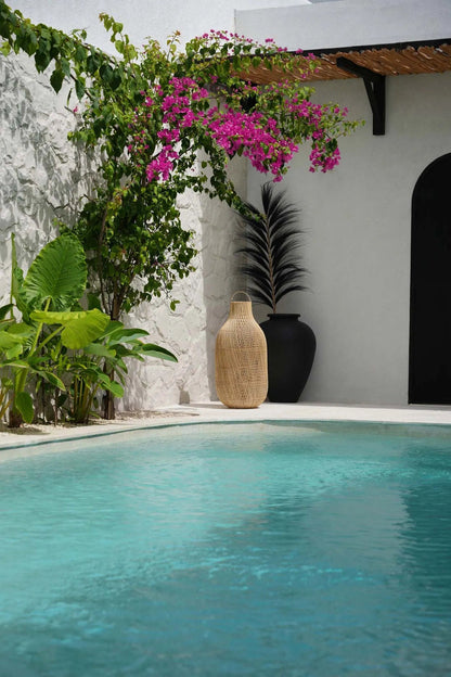 La Lampe Suspendue Kendi - Naturel - L