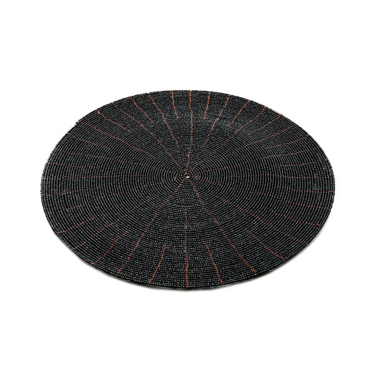 Le Set de Table Perlé - Noir