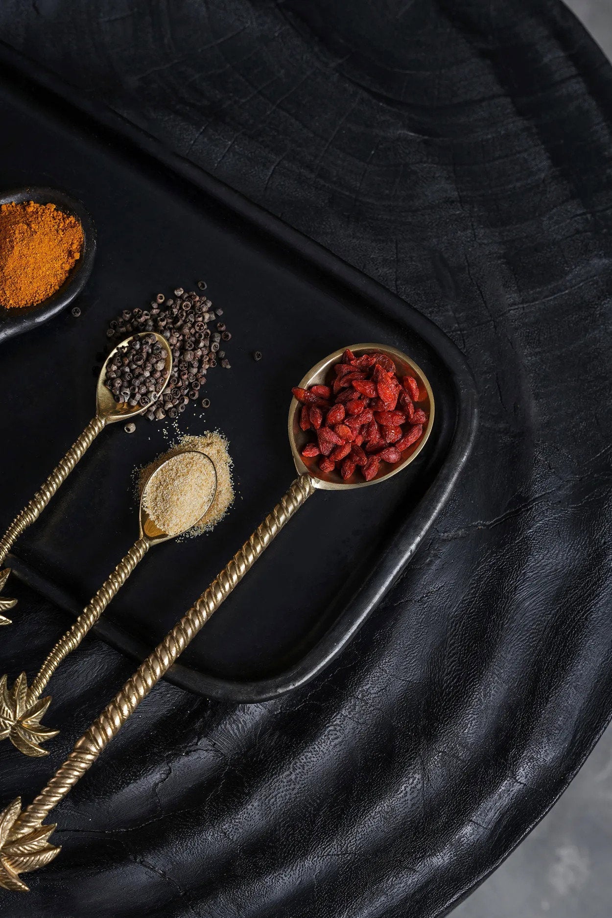 La Cuillère à Salade Palmier - Or