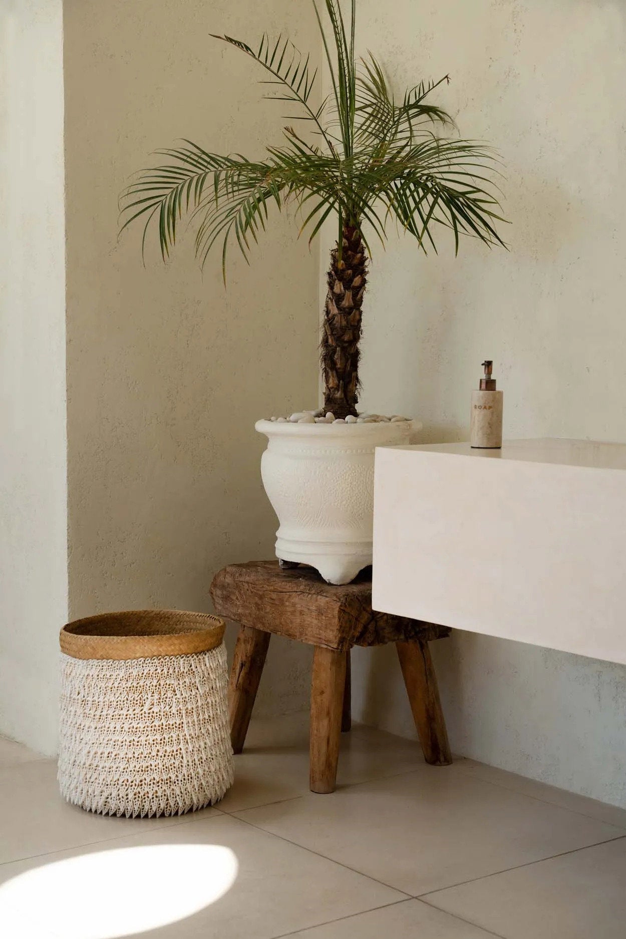 La Panier Pandan #2 - Blanc Naturel