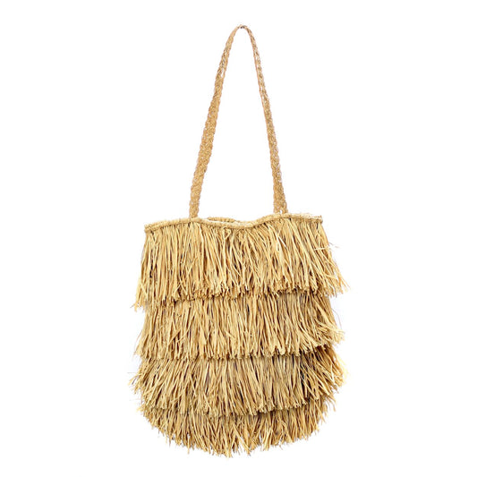 Le sac Fourre-tout Raffia Bahamas - Naturel