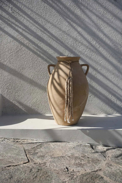 La Décoration à Suspendre en Perles de Bois - Naturel