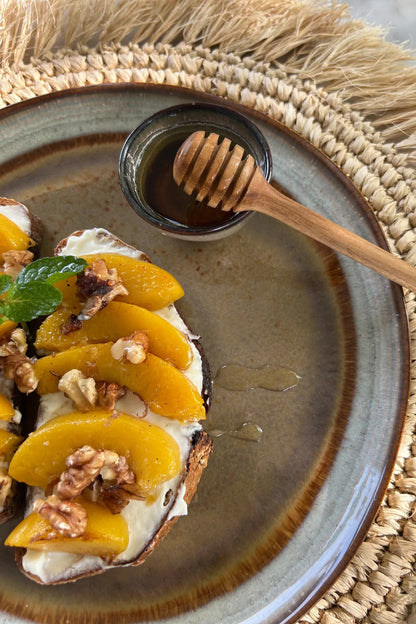 Rouleau à  de racine de teck