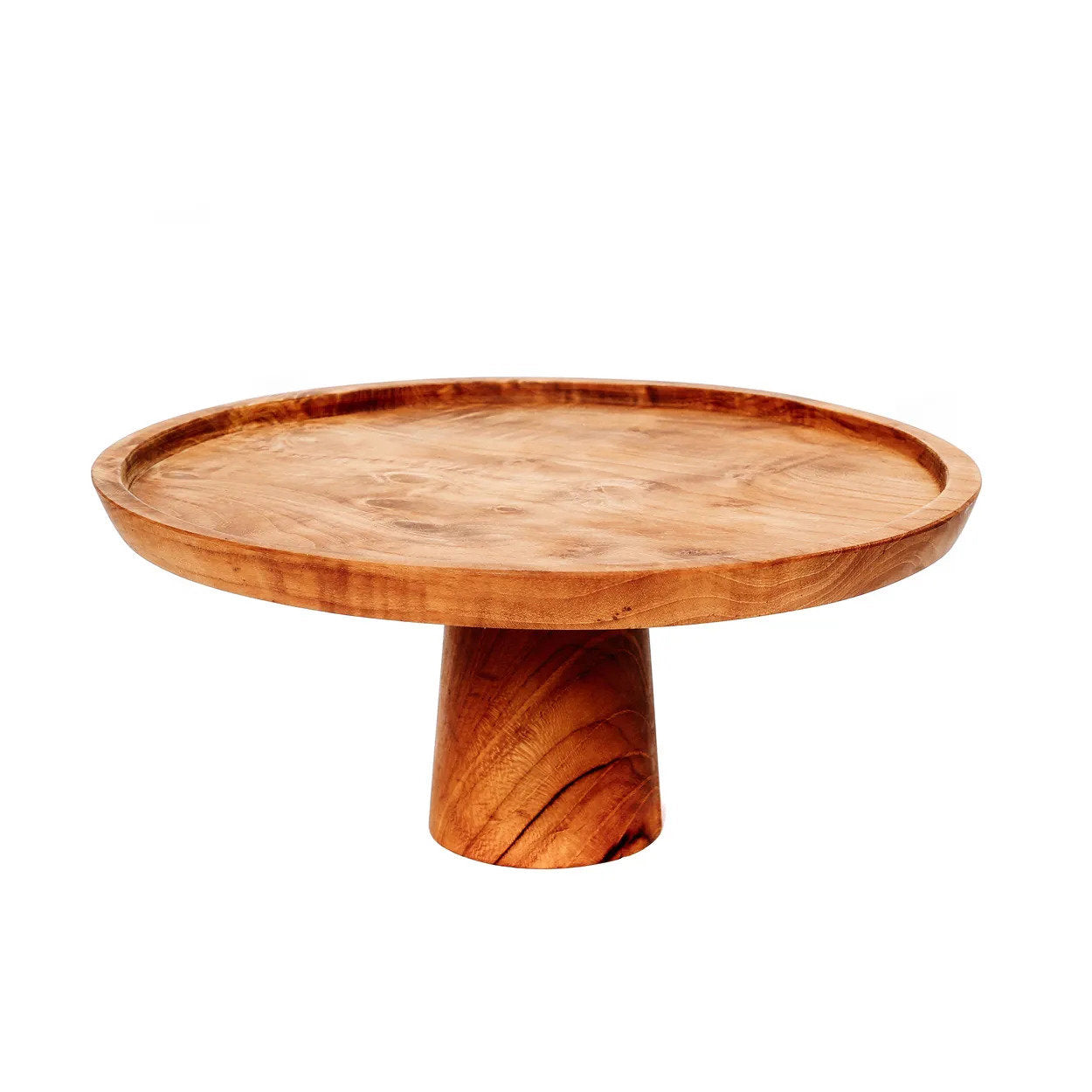 Le Plateau à Gâteaux aux Racines de Teck - L