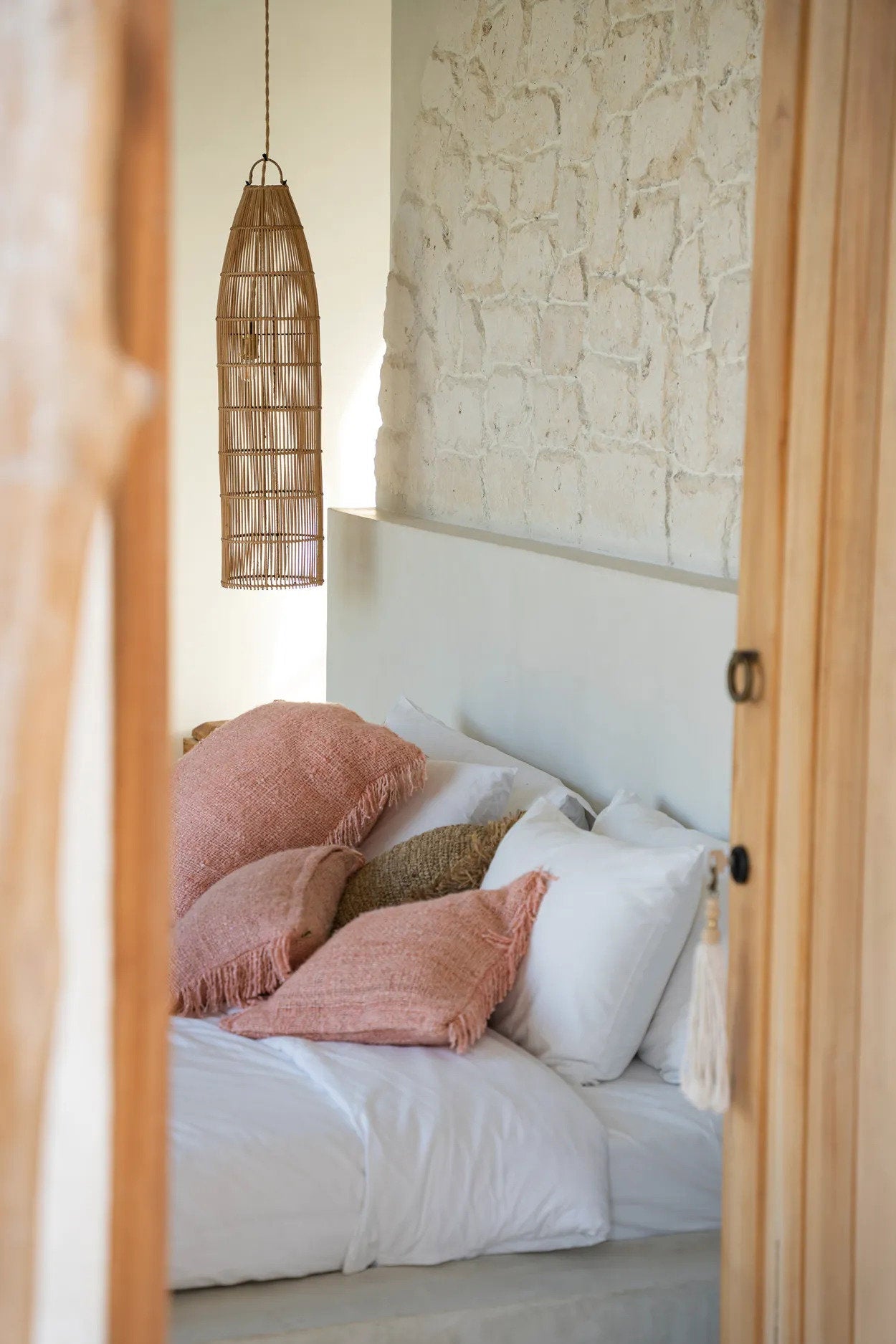 Suspension piège à poisson - Naturel - L