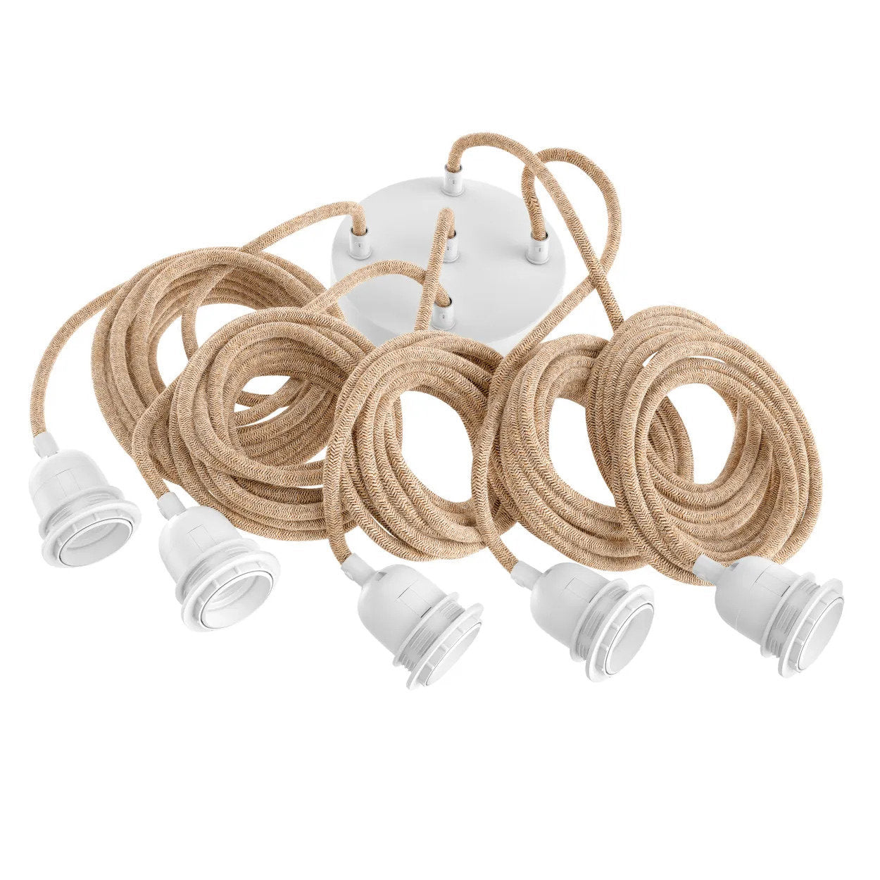 Luminaire pour Plafond - Blanc Naturel - 5 Luminaires