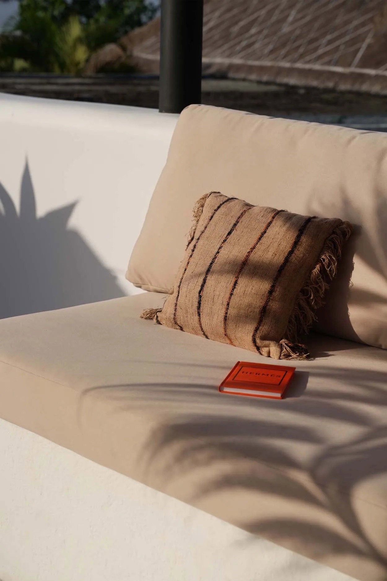 La Housse de Coussin Oh My Gee - Beige Noir - 40x40