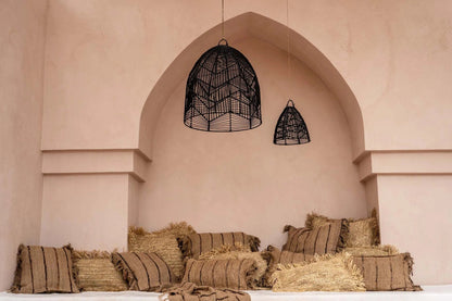 La Housse de Coussin Oh My Gee - Beige Noir - 40x40