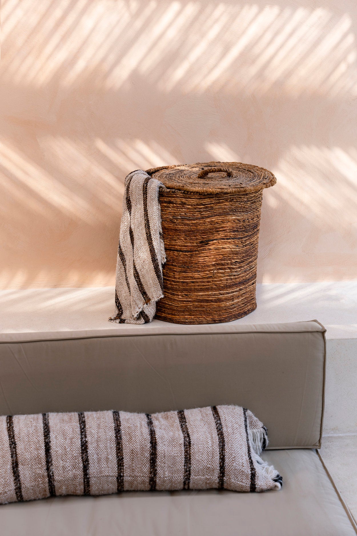 La Housse De Coussin Oh My Gee - Blanc Bohème - 35x100