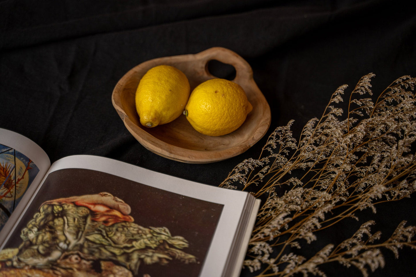 La Nappe en Lin - Noir -150x150