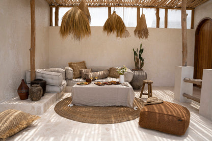 La Nappe en Lin - Beige - 150x150