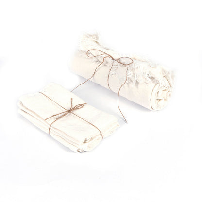 La Nappe en Lin - Blanc - 150x200