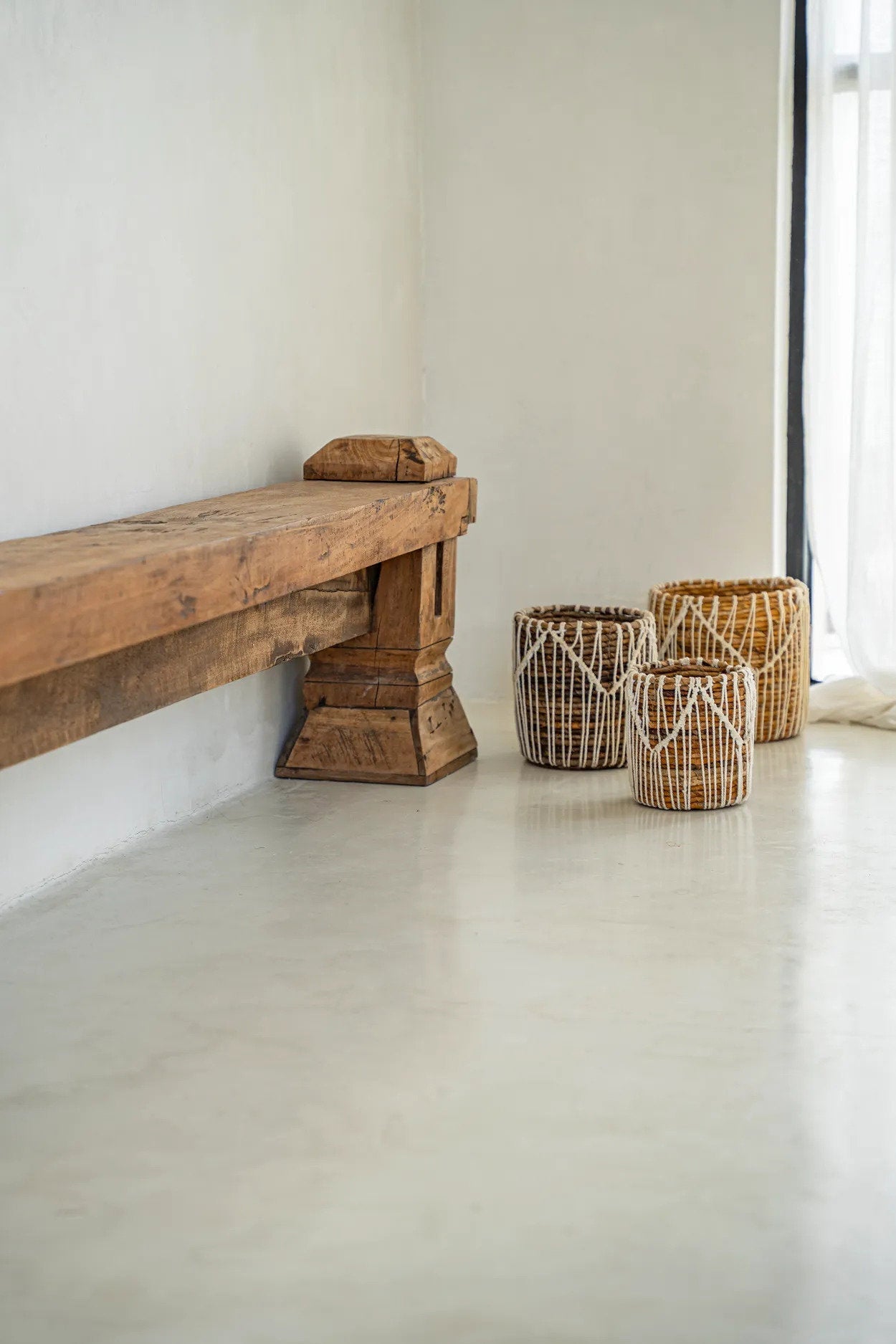 Le Panier Macra-mazing - Naturel Blanc - L