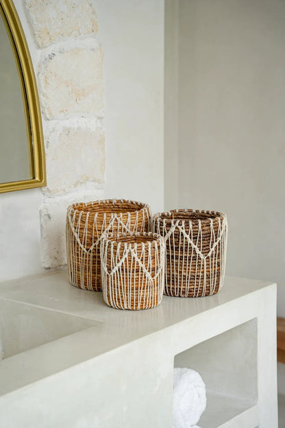 Le Panier Macra-mazing - Naturel Blanc - M