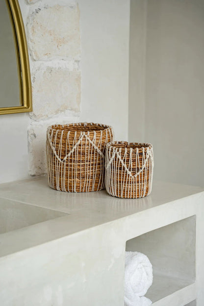 Le Panier Macra-mazing - Naturel Blanc - S