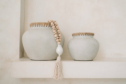 Le Collier Kubu - Blanc Naturel
