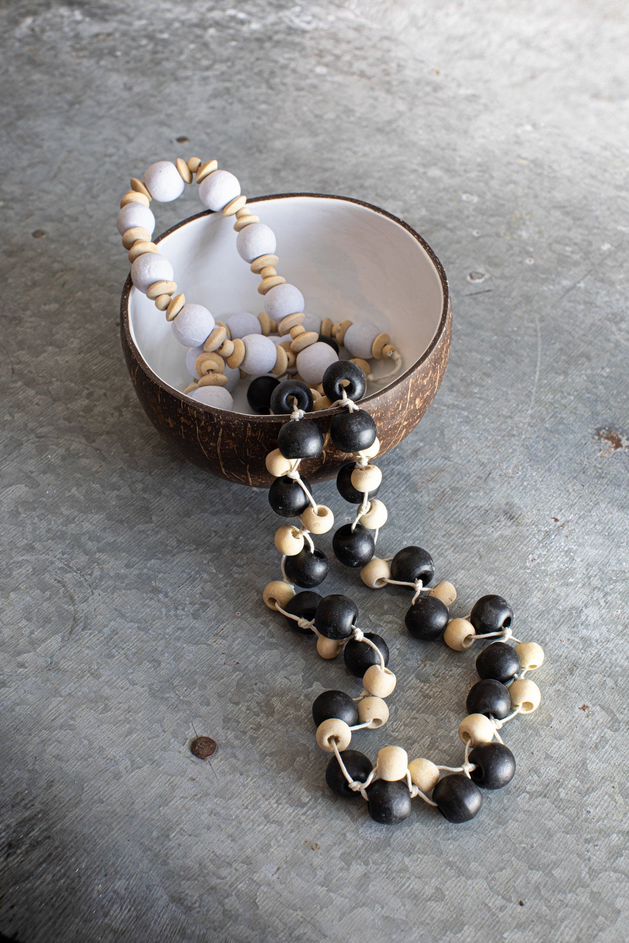 Le Collier Canggu - Noir Naturel