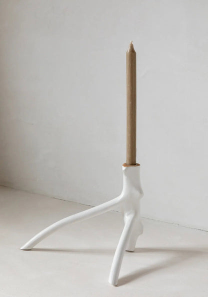 Le Bougeoir Triple Twig - Blanc