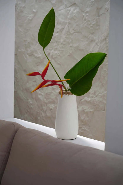 Le Vase Sneaky - Blanc Naturel - M