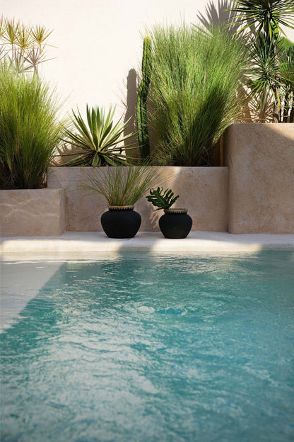 Le Vase Styly - Noir Naturel - S