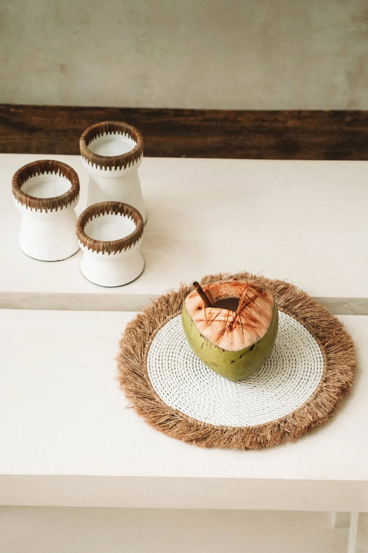 Le Bougeoir Pretty - Blanc Naturel - S
