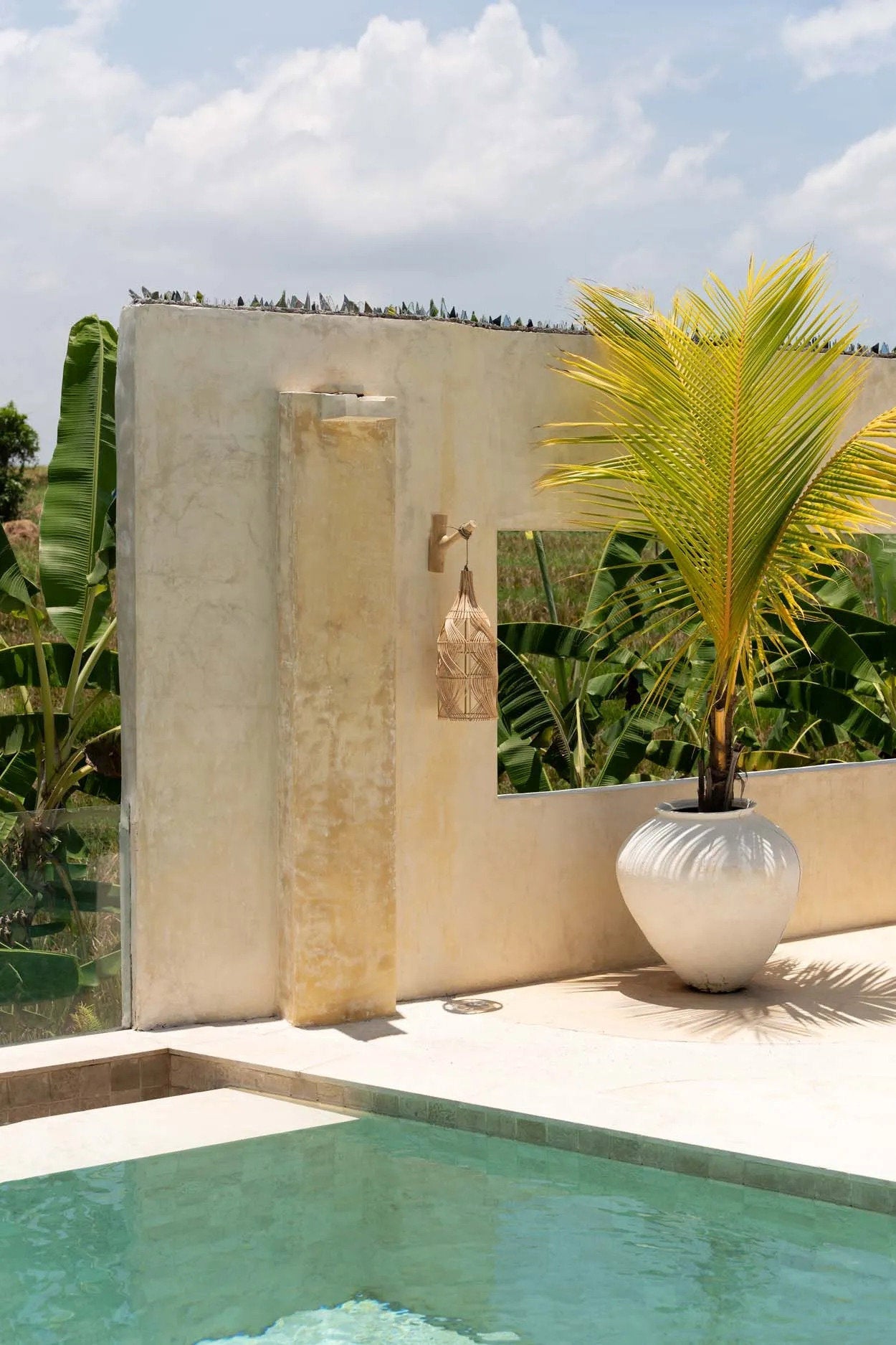 La Lampe Suspendue Garaffa - Naturel - M