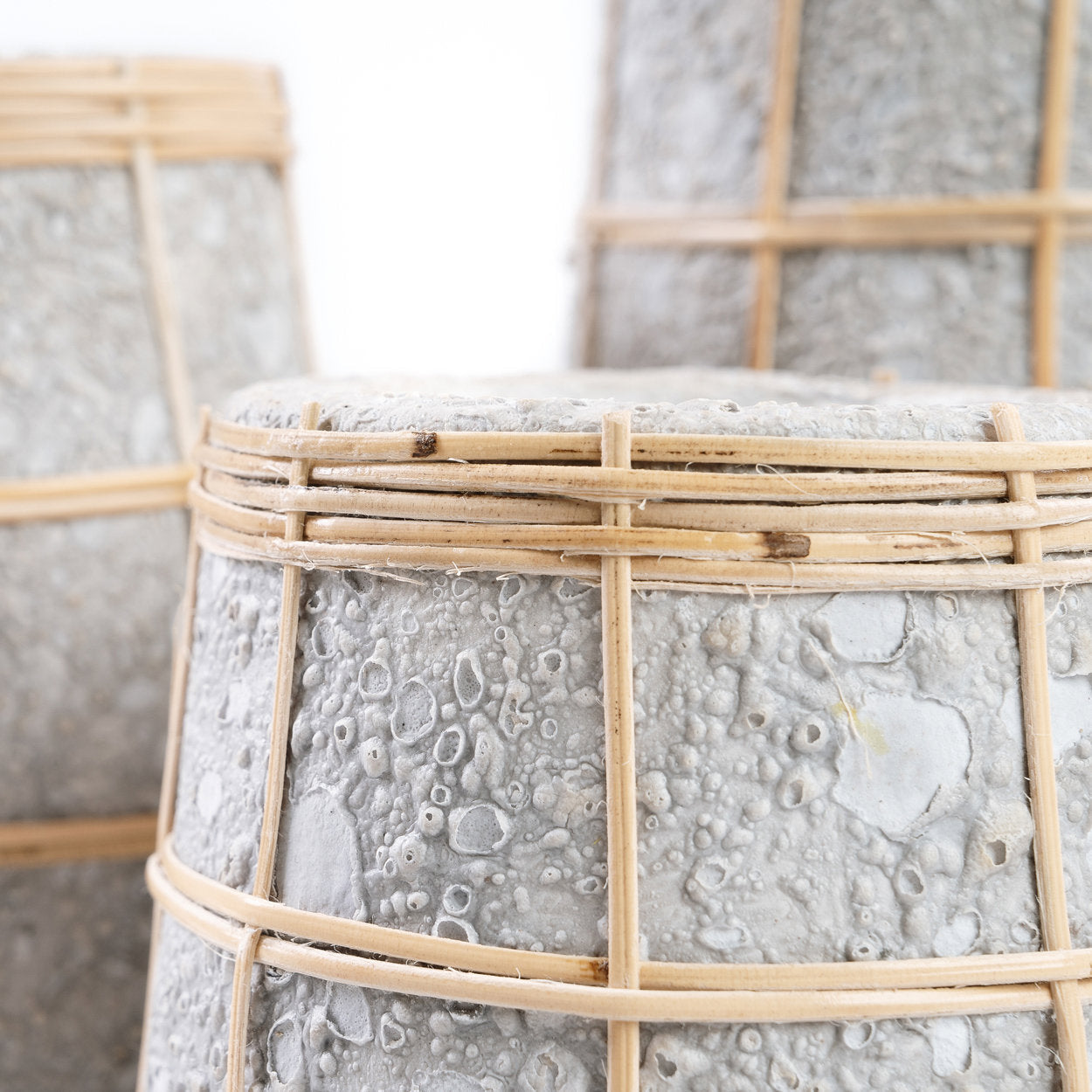 Le Vase Cutie - Béton Naturel - L